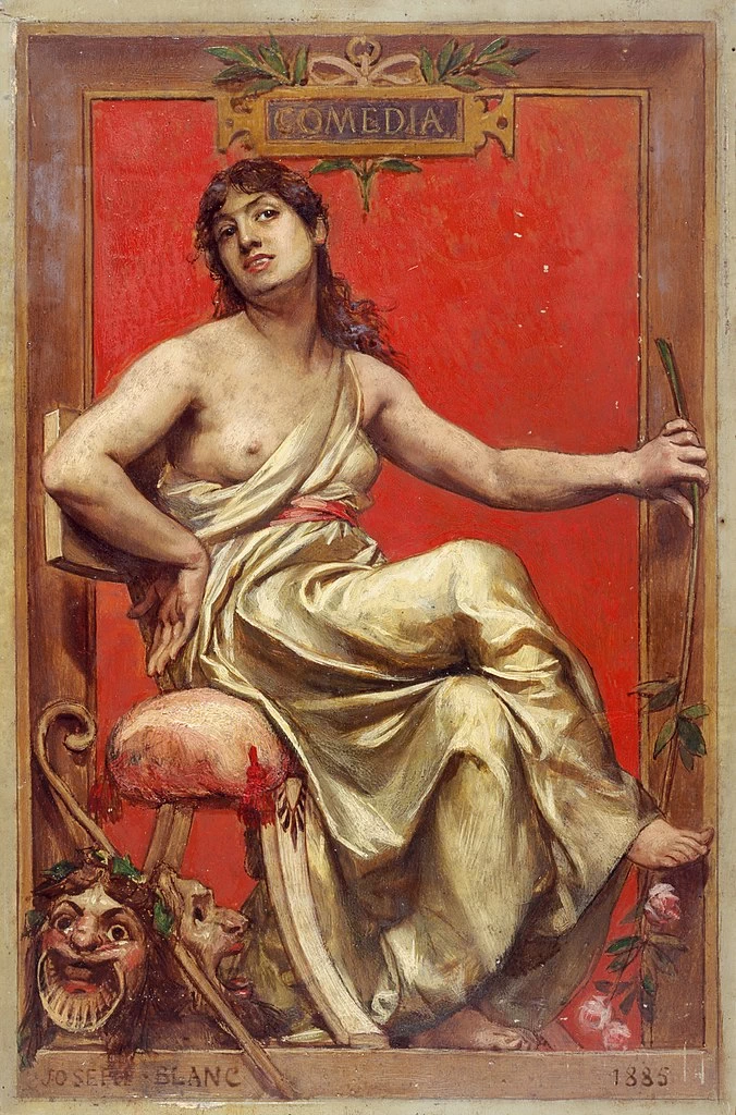 Ritratto di Julia Bartet, come allegoria della Commedia - Museo Carnavalet, Parigi